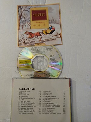 Sleighride (CD, Intersound) CD RESTORED 2 LIKE NEW, SANITIZED