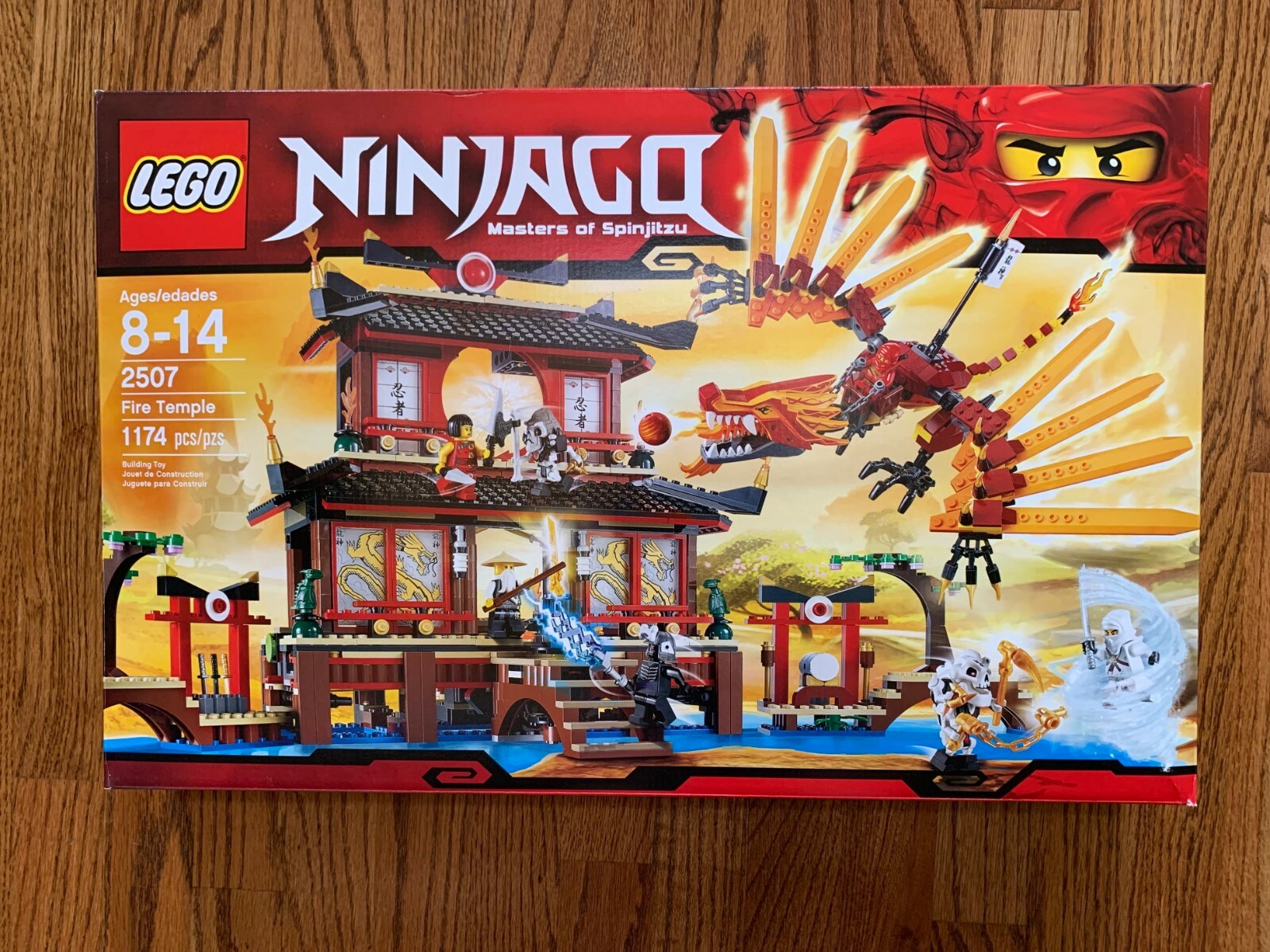 lego ninjago fire dragon