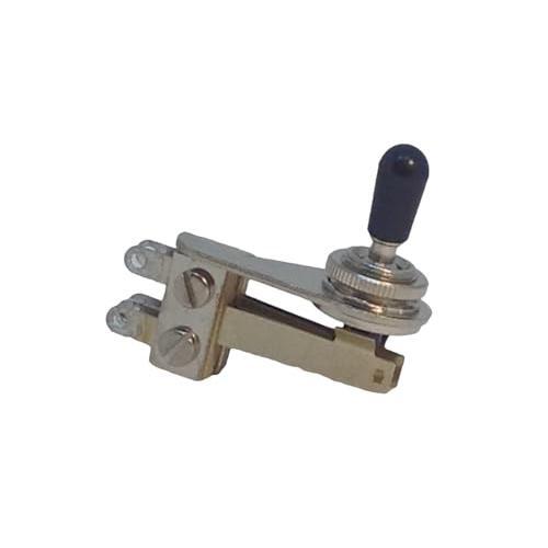 Switchcraft 3-Way USA Toggle Switch, Black Tip for SG, ES Guitars - Picture 2 of 4