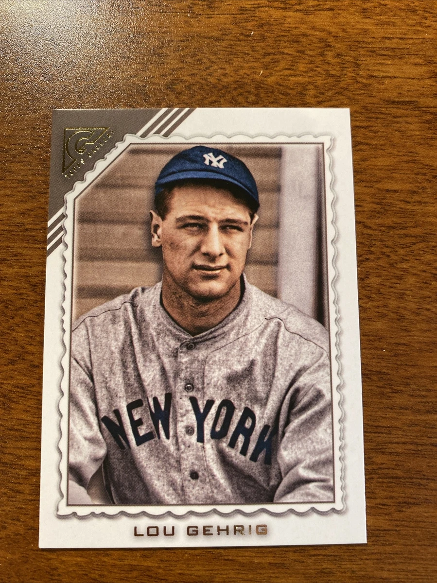 Topps Lou Gehrig ungraded Baseball Sports Trading Cards