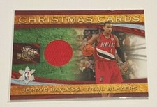 2010 Panini Christmas Cards Jerryd Bayless Jersey Card #ed/499 - Trail Blazers