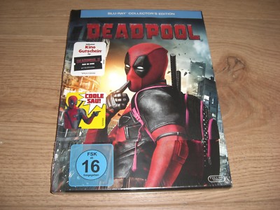 Deadpool Blu-Ray Collectors Edition inkl. Kinogutschein Deadpool 2