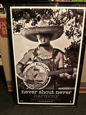 Never Shout Never Harmony 11 X 17“ Promo Poster