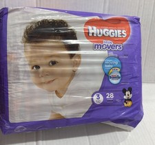 Huggies Little Movers Diapers Size 3 28 Count Diapers