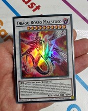 DRAGO ROSSO MAESTOSO YU-GI-OH LC5D-IT071 SUPER RARA 1*Ed Ita NUOVA 2013 5D'S 