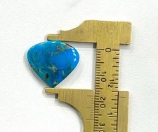 Kingman Turquoise Pear Cabochon Gemstone Natural Kingman Turquoise 11 CT G0=22