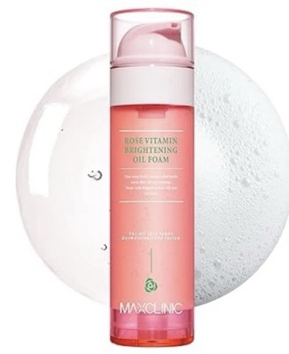 MAXCLINIC Rose Vitamin Brightening Oil Foam 110g - Brand New In Box