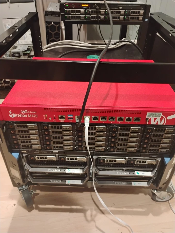 Dispositivo de seguridad WatchGuard WL6AE8 8 puertos Firebox M470 Foto 3 de 4