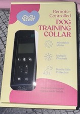 PitPet Dog Training Waterproof Dog Shock Collar with Remote Control 20 Modes
