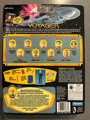 1995 Playmates Star Trek Voyager The Doctor (EMH) Action Figure ~ NIB - Picture 2 of 2