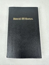 MERCK'S 1899 MANUAL OF THE MATERIA MEDICA 100th Anniversary Reprint