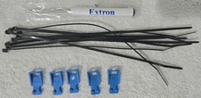Extron HDMI Lock-It Cable Lacing Brackets zipties 21-235-01LF 101-020-01 NEW