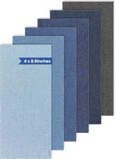 Denim Patches for inside Jeans Iron on Patche...
