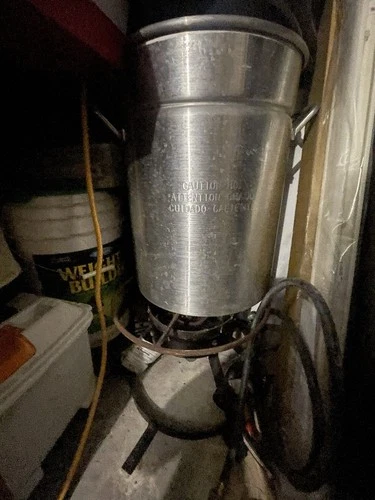 MASTERBUILT 50QT Turkey DEEP Fryer Gas Burner Stainless Steel w/ All Accessories