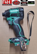 HiKOKI WH36DC 36V MultiVolt Cordless Brushless 1/4" Impact Driver Body Clearance