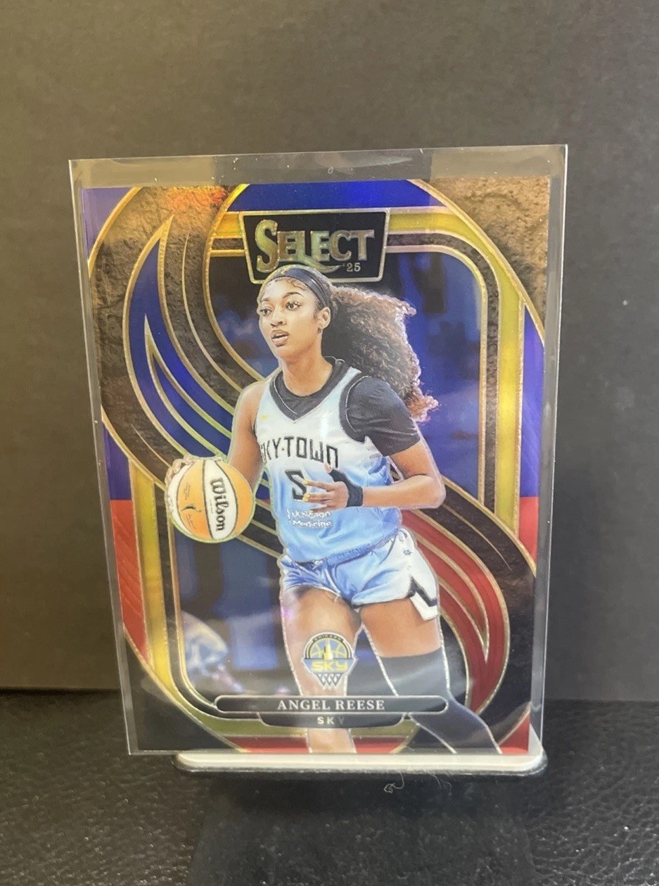 2024 Panini Select WNBA Angel Reese #170 Red & Blue Prizm /399 RC