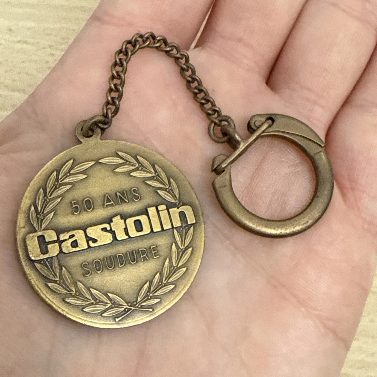 Médaille 50 Ans Castolin Soudure Jean Pierre H Wassermann Par Hugenin