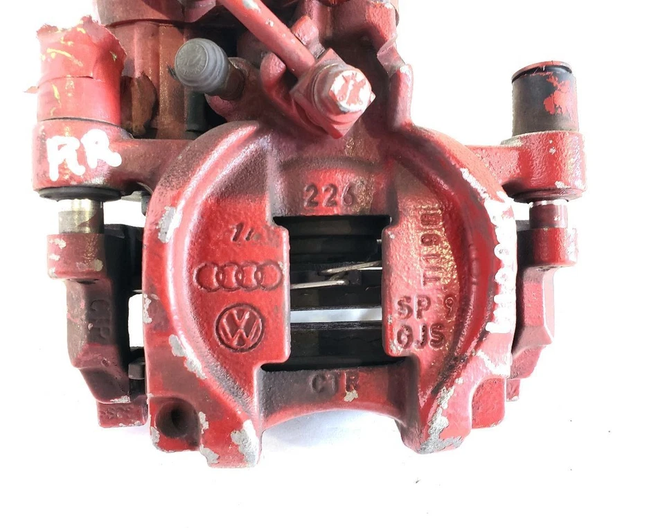 Pinza de freno trasera derecha Audi A3 2016 OEM Foto 4 de 4