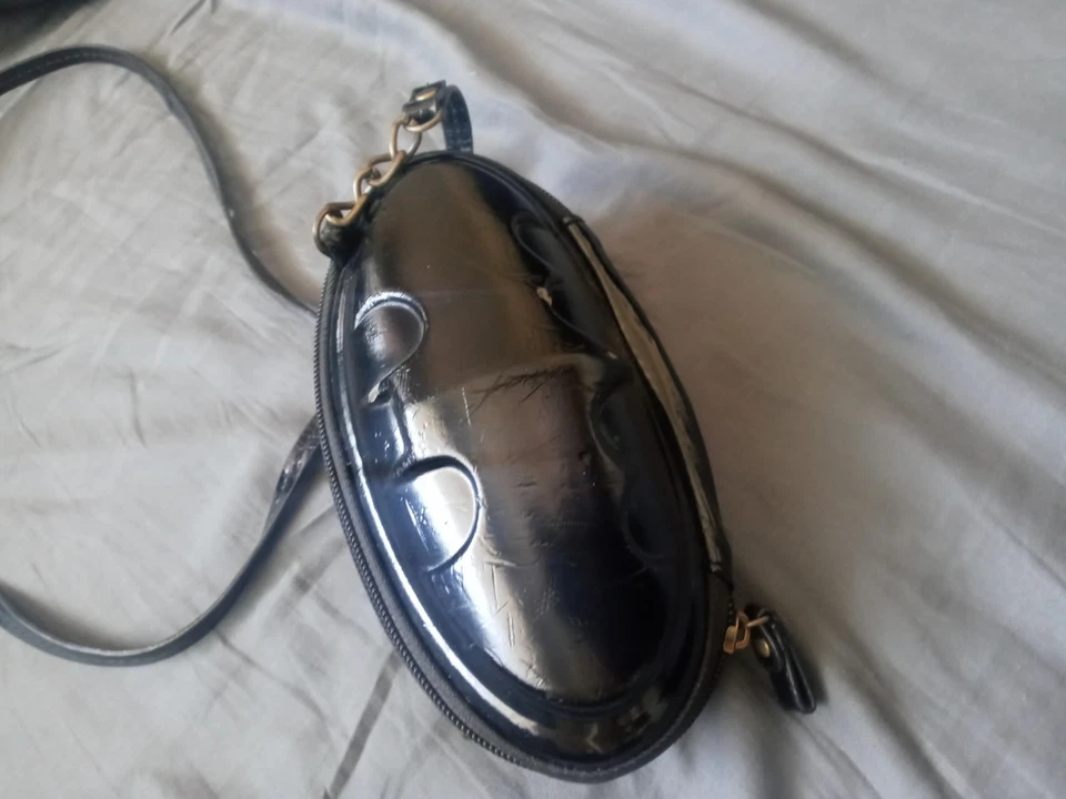 Bolso Bandolera Negro Moldeado Escuadrón Suicida DC Comics Batman con Logo de Murciélago Nuevo con Etiquetas Foto 4 de 4