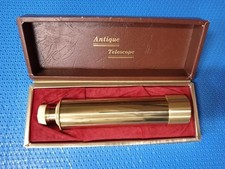 Cannocchiale estensibile CTC 30 x 40 in ottone