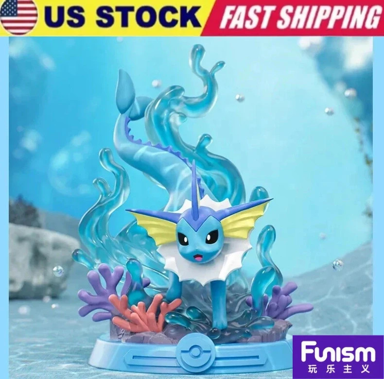 Funism Offical Pokémon Vaporeon Evolution Adventure Confirmed New Box US STOCK