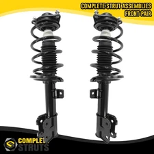 Front Pair Complete Struts & Coil Springs for 2014-2015 Kia Sorento 4CYL