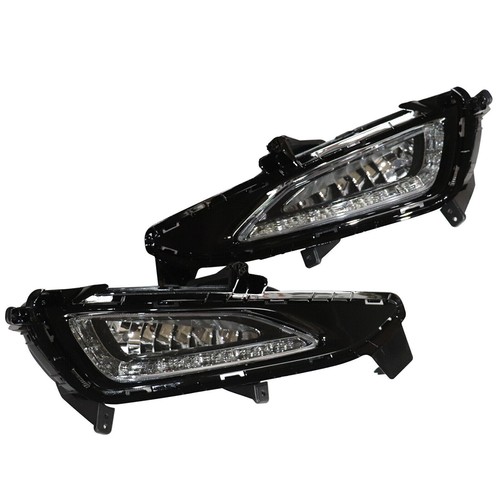 2Pcs DRL LED Daytime Running Lights Fog Lamp for Hyundai Tucson 2015 2016 2017 - Picture 3 of 8