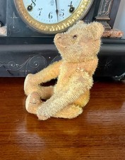 Antique Small Jointed 8 Steiff Bear - missing button