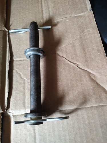 8X3/4 inch hitch pin with washer and hairpins