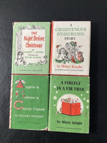 Nutshell Christmas Library, Hilary Knight 1963 Harper & Row Boxed Set - Picture 6 of 14
