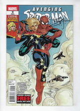 Avenging Spider-Man # 9 Signed Terry Dodson Cover 1st Carol Danvers (2013) NM
