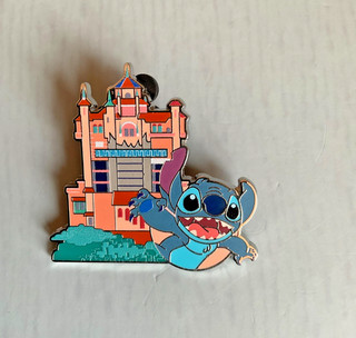 DISNEY WDW ICONS HOLLYWOOD STUDIOS TOWER OF TERROR LILO & STITCH STITCH PIN