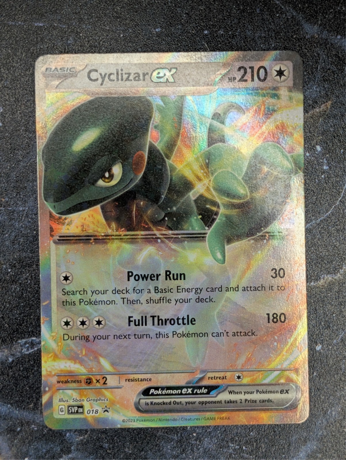 Cyclizar ex 018 Sv: Scarlet & Violet Promo Cards Holo