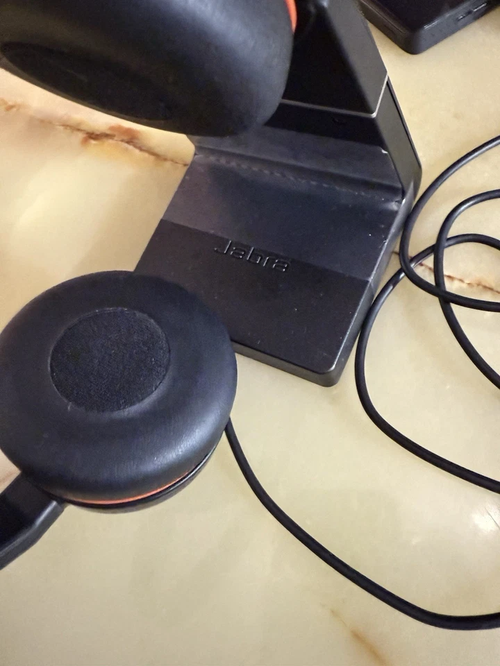 Jabra Evolve 75 Stereo On-Ear Kopfhörer Set - Schwarz - Wie Neu (Model DIV010) - Bild 4 von 4