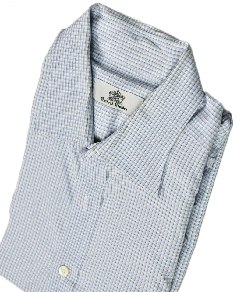 Oxxford Clothes Mens Cotton Dress Shirt XXL Made In USA - Image 3 of 4