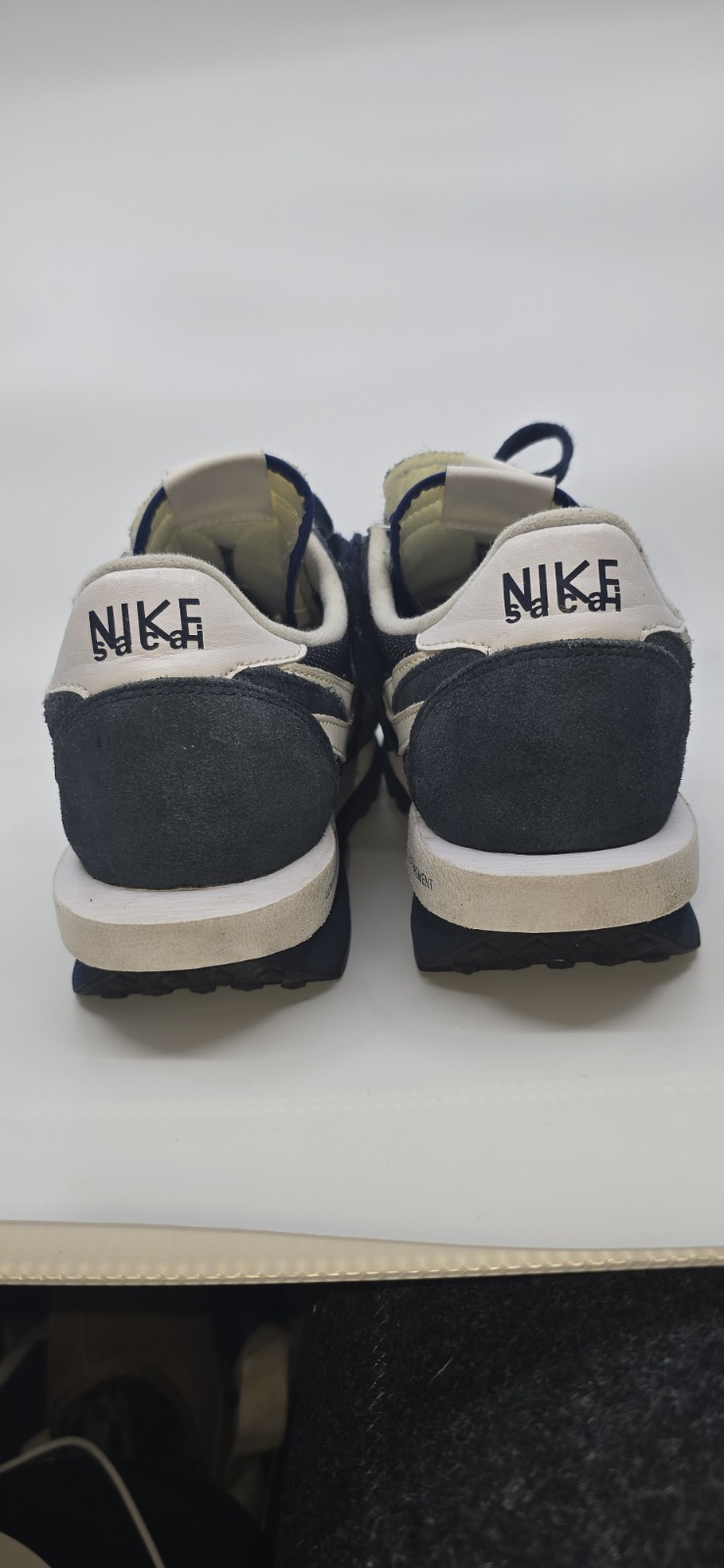 SACAI X NIKE Taglia 10 5 Nike LD Waffle x Fragment Design x Sacai Blu Vuoto Bianco Ossidiana