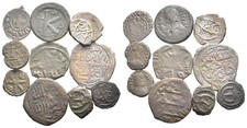 FITZ LOT 10 BYZANTINE ISLAMIC CRUSADERS BRONZE COINS ØNON825