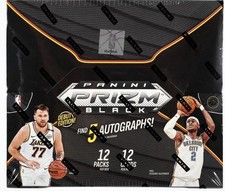 2024/25 Panini Prizm Black Basketball Hobby Box