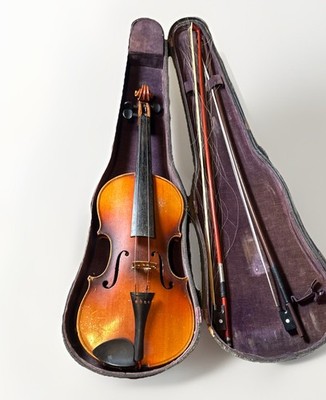 Vintage Stradivarius Copy Czechoslovakia Violin  Vuillaume à Paris  Label