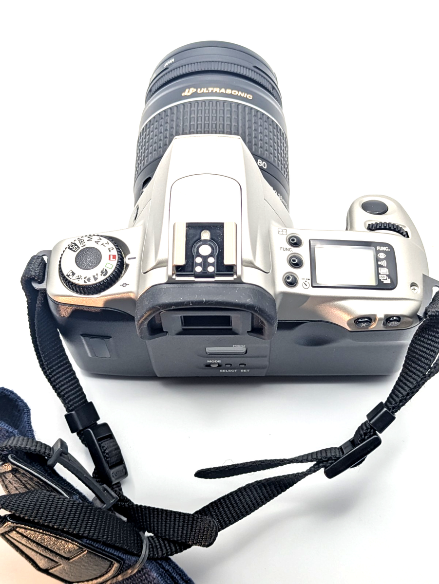 Canon EOS Kiss III (Rebel 2000) 35mm Film Camera w/ EF 28-80mm