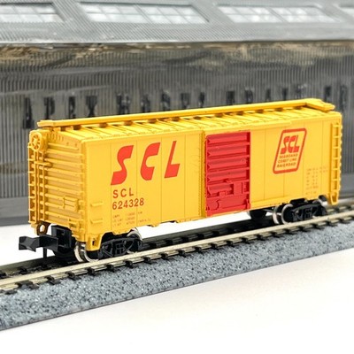 Atlas N Scale 3418 Seaboard Coast Line 40ft Single Door Std Boxcar SCL 624328