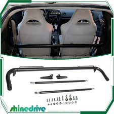 49.0" Stainless Steel Racing Safety Seat Belt Chassis Roll Harness Bar Kit Rod