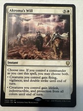 Akroma's Will Commander Legends Regular