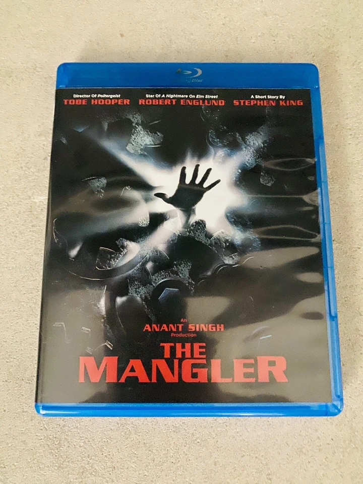 The Mangler (Blu-ray, 1995) Scream Factory Tobe Hooper - Image 1 of 1