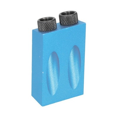 Pocket Hole Jig Set Kit Woodworking Oblique Hole Locator 15° Angle Drill Gui SET