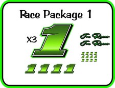 Race Car Numbers Race Package 1 Imca Late Model Street Stock Graphics Decals