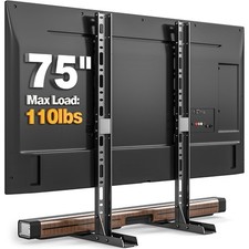 TAVR Universal Table Top TV Stand Mount, TV Legs for Most 20-75 Inch TVs, Rep...