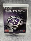 Saints Row: The Third Playstation 3 Complete With Manual Mint Disc Free Postage