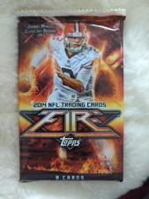 2014 TOPPS FIRE FOOTBALL #D AUTO RELIC HOT PACK!DAVANTE ADAMS?MIKE EVANS?OBJ?🏈