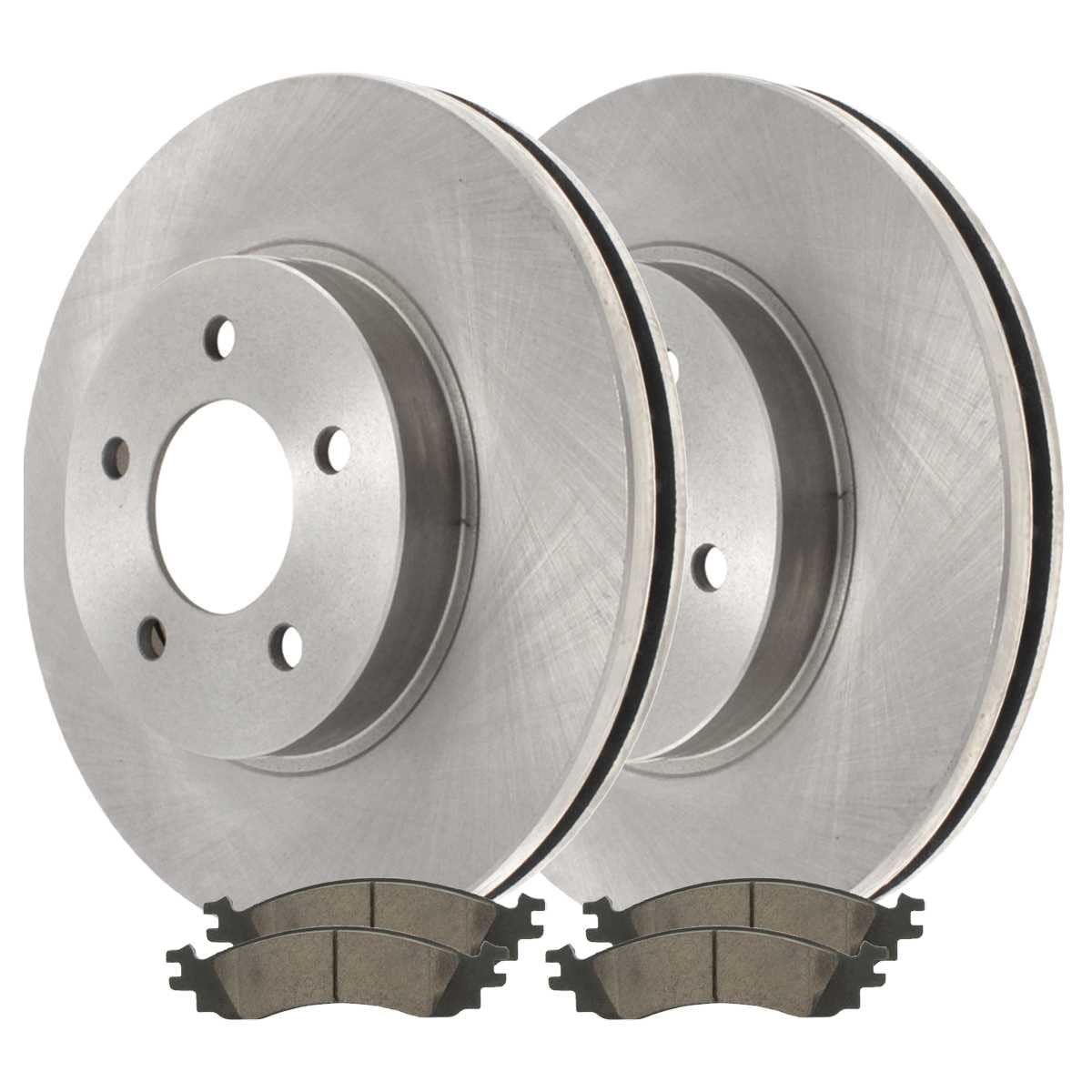 Brake Rotor Pad Front Ceramic for Ford Explorer 2006-2010